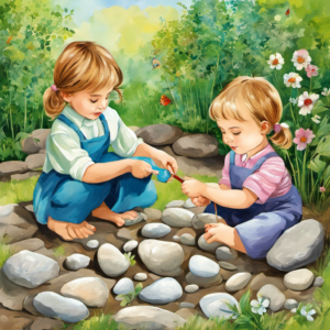 Malování kamenů s vaším dítětem